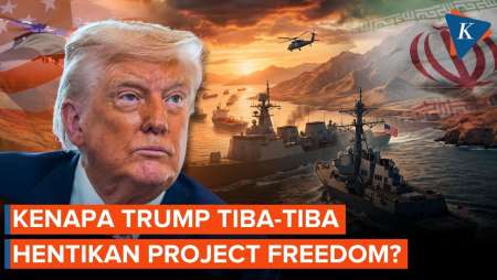 Trump Setop "Project Freedom" AS di Selat Hormuz, Damai atau Taktik Baru?