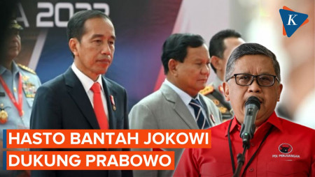 Hasto: Jokowi Dukung Prabowo Itu Tidak Benar