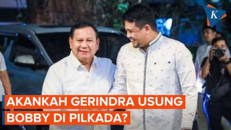 Jawaban Gerindra Saat Ditanya Nama Bobby Nasution untuk Pilkada