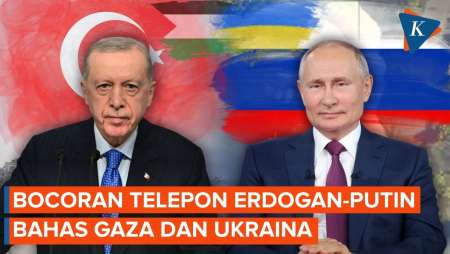 Erdogan-Putin Bahas Masa Depan Gaza dan Ukraina, Ini Bocorannya