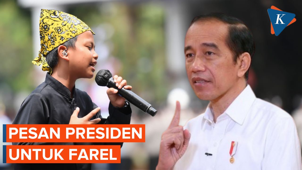 Tegas! 2 Hal Ini Dipesankan Presiden Kepada Farel Prayoga