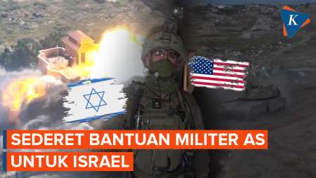 Sederet Bantuan Militer AS untuk Israel dalam Perang di Gaza