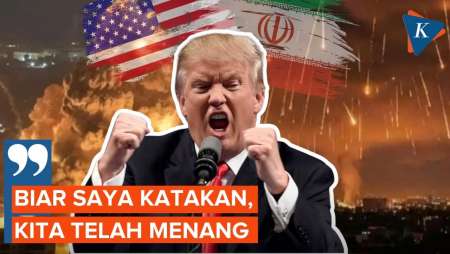 Trump Klaim AS Menang Perang Lawan Iran