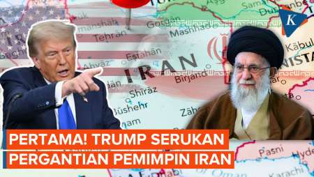 Untuk Pertama Kalinya, Trump Isyaratkan Akhiri Kekuasaan Ali Khamenei