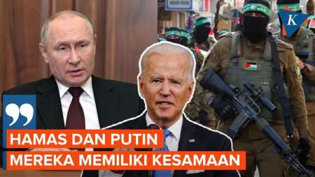 Presiden Biden Samakan Ancaman Hamas dengan Putin, Hanya Jenisnya yang Berbeda