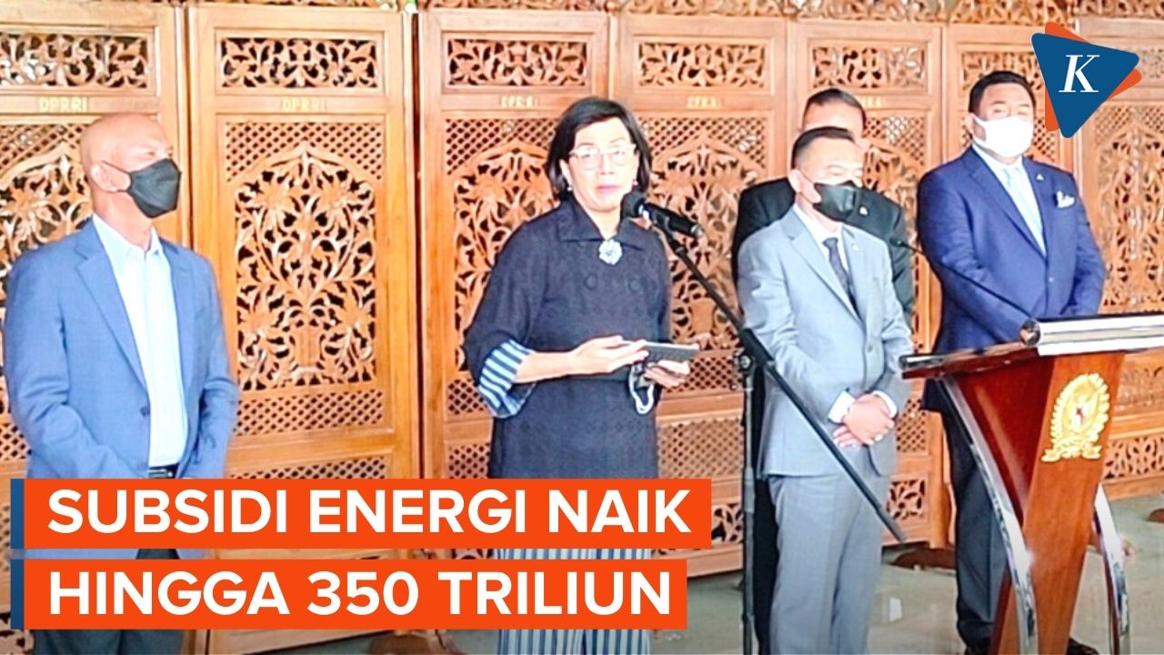 Anggaran Subsidi Energi Naik Rp 350 Triliun, Sri Mulyani Sebut Untuk Lindungi Rakyat