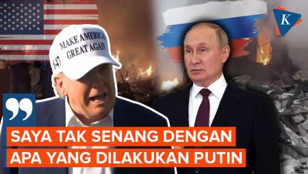 Murka Rusia Masih Gempur Ukraina, Trump: Putin Benar-benar 