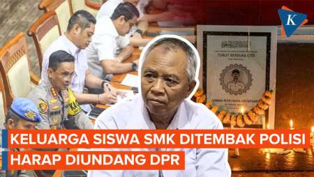 Kecewa, Keluarga Siswa SMK Ditembak Polisi Harap Diundang RDP di DPR