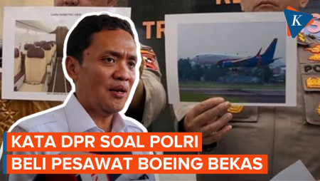 Komisi III DPR Tak Permasalahkan Polri Beli Pesawat Boeing Bekas