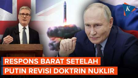 Putin Revisi Doktrin Nuklir, Barat Mengecam dan Khawatir