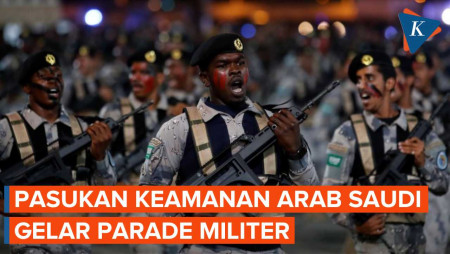 Arab Saudi Gelar Parade Militer untuk Amankan Puncak Haji