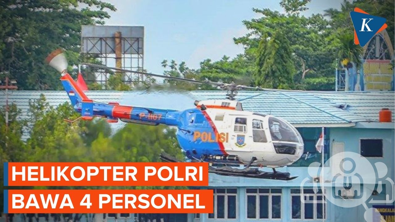 Daftar 4 Personel Polri yang Hilang Bersama Helikopter di Perairan Babel