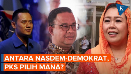 Nasdem-Demokrat Tak Satu Suara Soal Cawapres Anies, PKS Pilih di Tengah