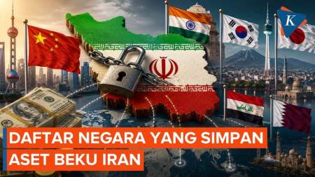 Daftar Negara Yang Simpan Aset Beku Iran, China Terbesar