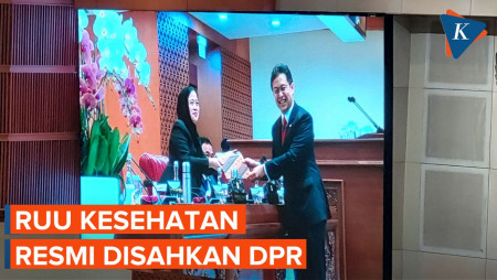 Tok! DPR Sahkan RUU Kesehatan Jadi Undang-undang