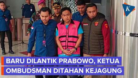 Baru 5 Hari Dilantik, Ketua Ombudsman Hery Susanto Jadi Tersangka