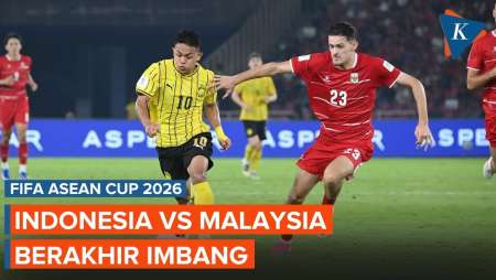Hasil Timnas Indonesia Vs Malaysia 0-0: 10 Pemain Garuda Tahan Harimau Malaya