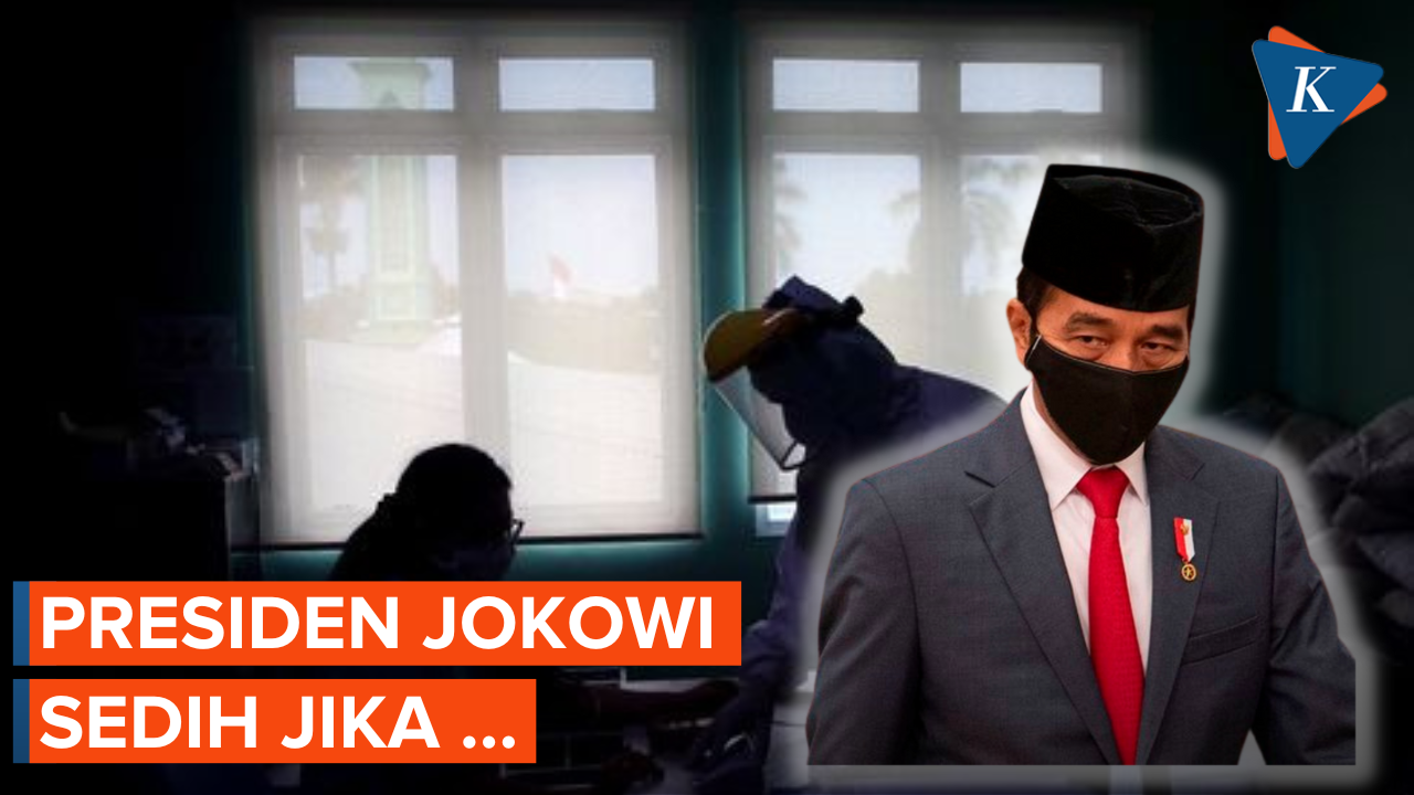 Ini Dia yang Bikin Presiden Jokowi Sedih
