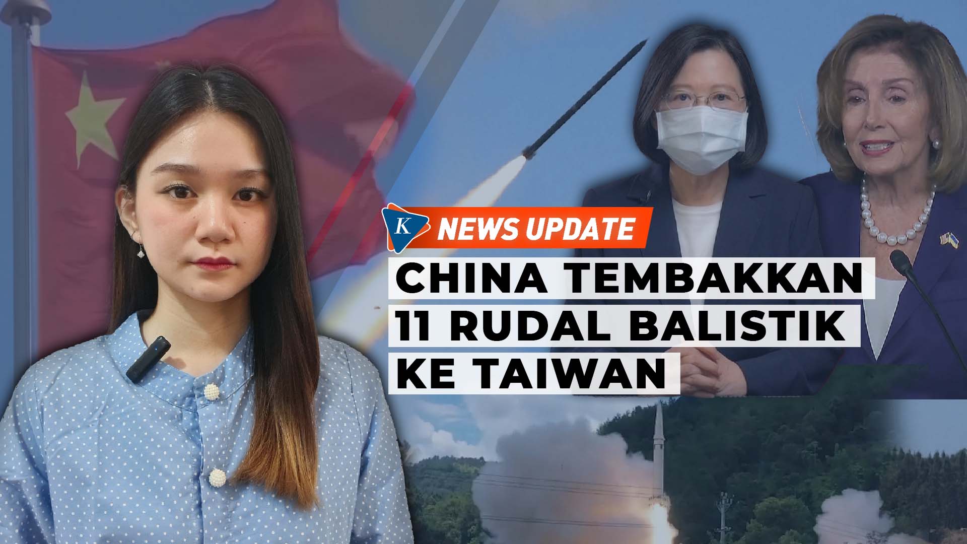 China Tembakkan Rudal Balistik ke Selat Taiwan, tapi Kebablasan hingga ke Jepang