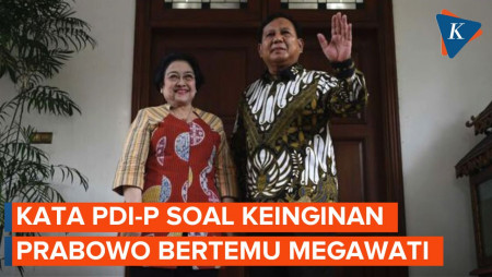 Prabowo Ingin Bertemu Megawati, PDI-P Welcome dan Anggap Luar Biasa