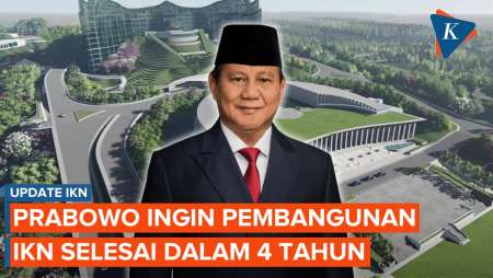 Prabowo Targetkan IKN Beres dalam 4 Tahun