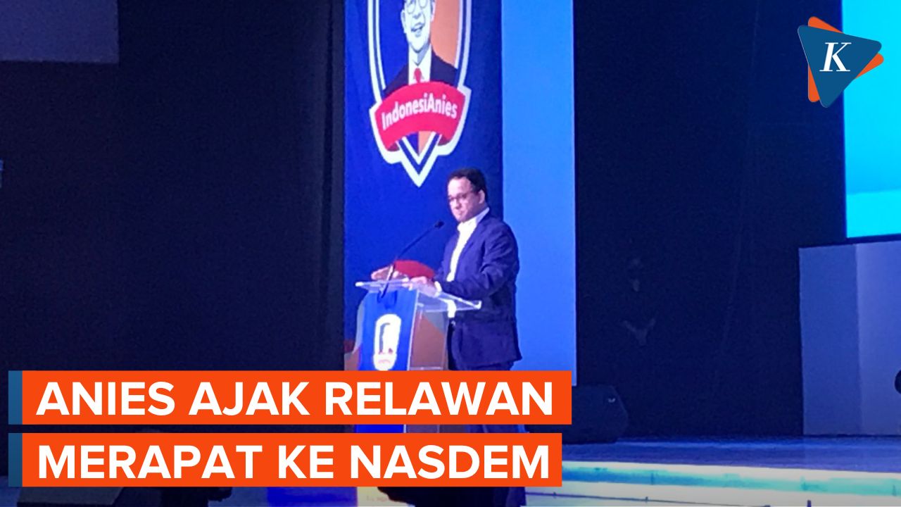 [FULL] Pidato Anies Baswedan di Acara Deklarasi Relawan IndonesiaAnies