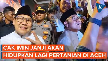 Janji Muhaimin Hidupkan Lagi Pertanian di Aceh