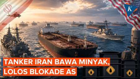 34 Kapal Tanker Iran Lolos Blokade AS, Boyong Minyak Senilai Rp 15 Triliun
