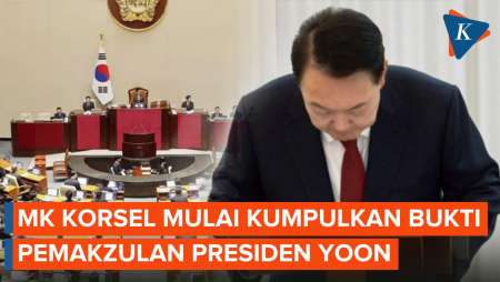 MK Korsel Kumpulkan Bukti untuk Sidang Pemakzulan Presiden Yoon Suk Yeol