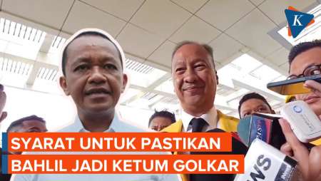 Plt Ungkap Syarat untuk Memastikan Bahlil Jadi Ketum Golkar