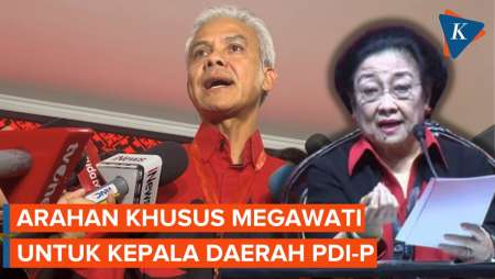 Arahan Khusus Megawati untuk Kepala Daerah PDI-P