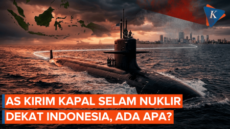 AS Kerahkan Kapal Selam Nuklir Ke Tetangga Indonesia, Ada Apa?