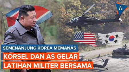 Hubungan dengan Korut Memanas, Korsel Gelar Latihan Militer Bareng AS