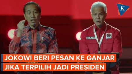 Jika Ganjar Terpilih Jadi Presiden, Jokowi: Habis Dilantik Fokus Kedaulatan Pangan