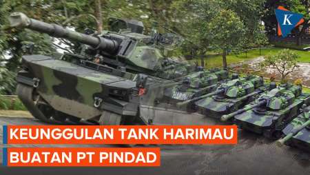 MT Harimau Buatan Indonesia, Satu-satunya Tank Berkaliber 105mm di Dunia