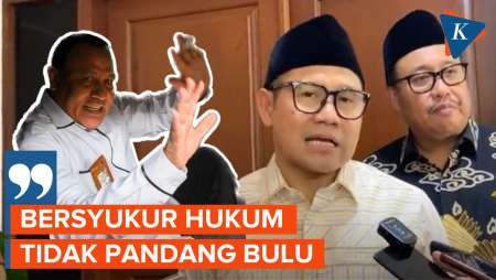 Reaksi Cak Imin soal Firli Bahuri Jadi Tersangka