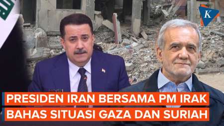 Presiden Iran Telepon PM Irak, Bahas Gaza hingga Suriah