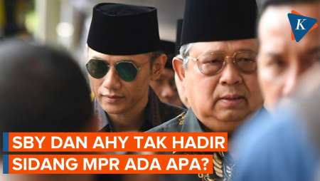 Alasan SBY dan AHY Tak Hadir di Sidang Tahunan MPR