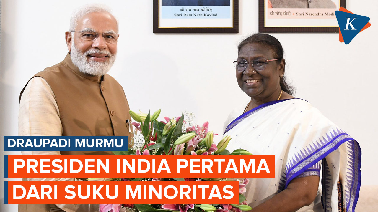 Draupadi Murmu Jadi Presiden India, Pertama dari Komunitas Suku