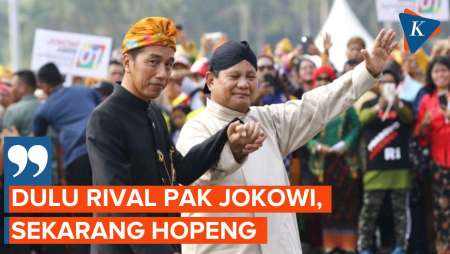 Cerita Prabowo 10 Tahun Jadi Lawan Jokowi, tapi Sekarang…