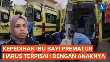 Kisah Seorang Ibu Bayi Prematur yang Dievakuasi dari Gaza ke Mesir