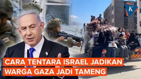 Cara Militer Israel Jadikan Warga Palestina sebagai Tameng Manusia di Medan Perang