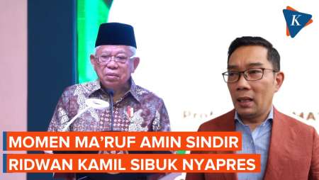 Wapres Sindir Ridwan Kamil Sibuk Capres-Cawapres