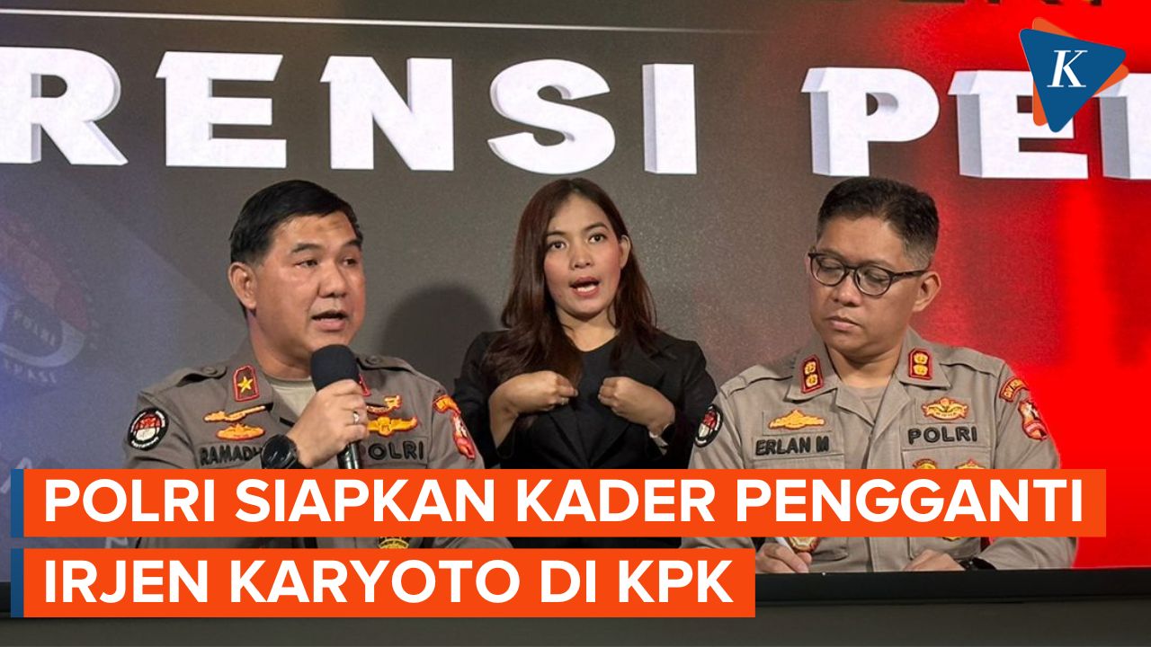 Polri Siapkan Personel Pengganti untuk Deputi Penindakan KPK Gantikan Irjen Karyoto
