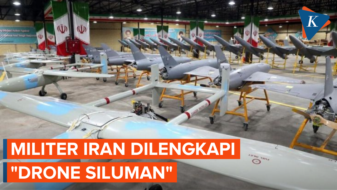 Militer Iran Terima Lebih dari 200 “Drone Siluman” Buatan Dalam Negeri