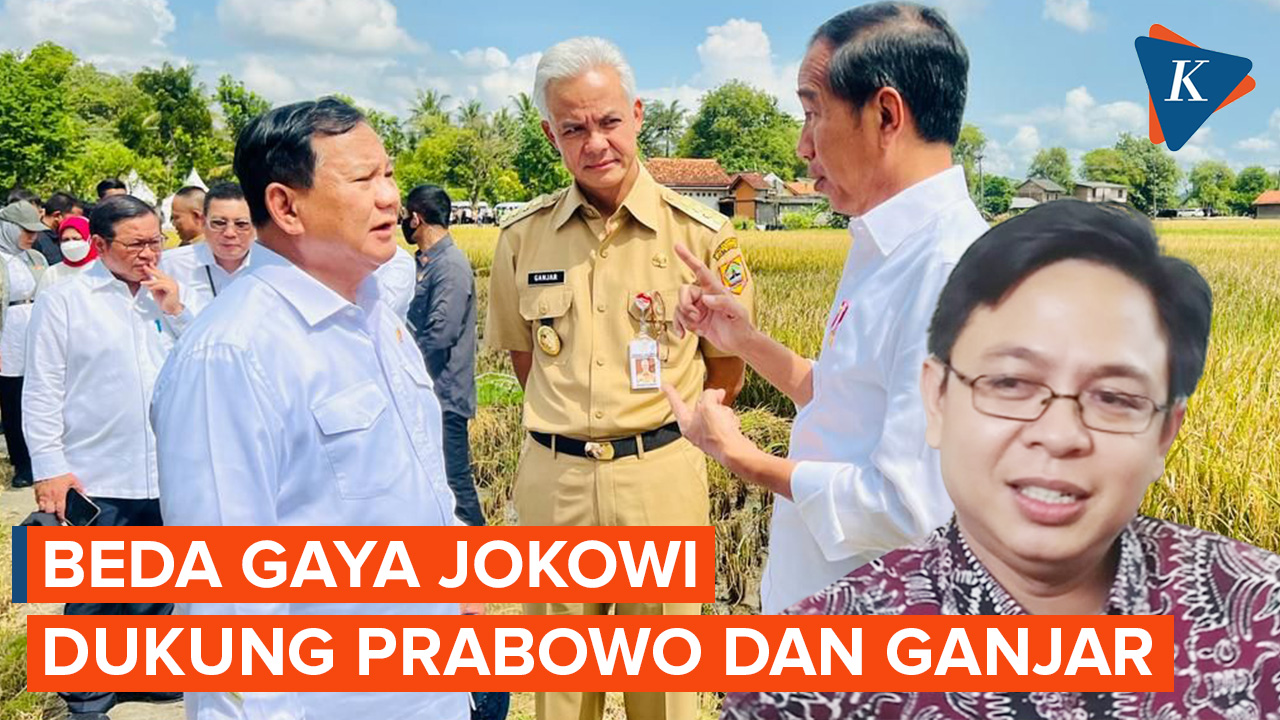 Prabowo dan Ganjar Dapat Dukungan Jokowi dengan Cara Berbeda?