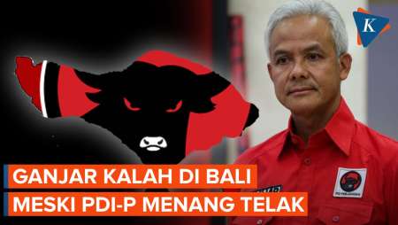 PDIP Menang Telak Pileg di Bali, tapi Ganjar-Mahfud Kalah dari…