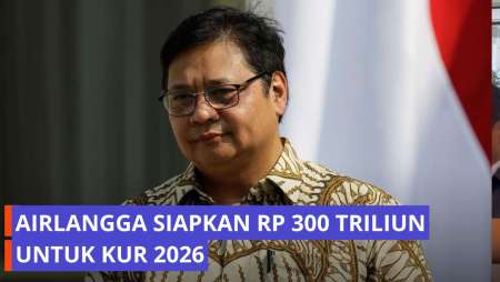 Airlangga Siapkan Rp 300 Triliun Untuk KUR 2026, Bunga Hanya 6 Persen