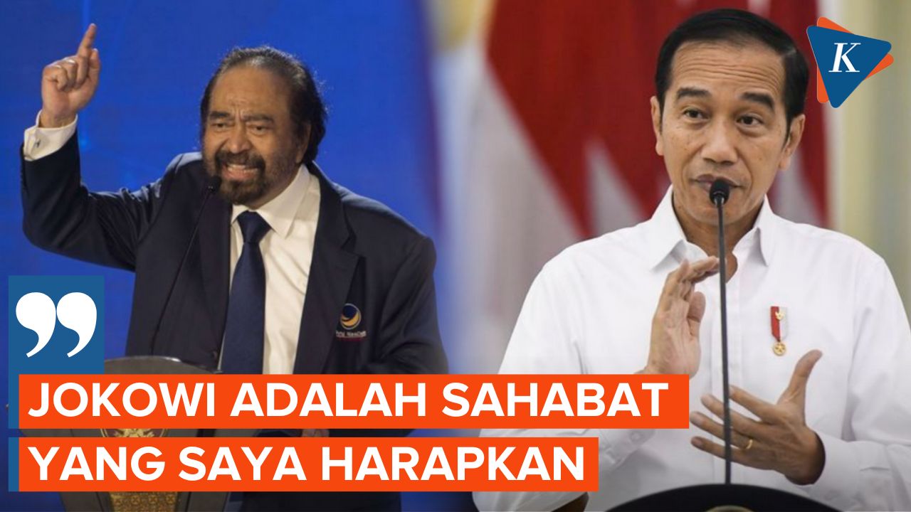 Cerita Surya Paloh Sebut Nasdem Ingin Jadi Sahabat Jokowi dalam Suka dan Duka