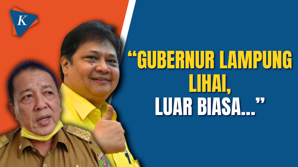 Airlangga Sebut Gubernur Lampung Luar Biasa karena Viral soal Lampung